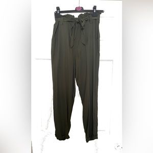 Olive green pants